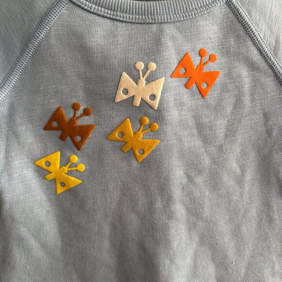 Christian Robinson for Target Blue Butterfly 2-Piece Set NWT NB - Picture 2 of 8